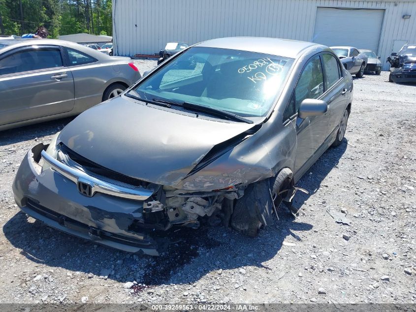 2006 Honda Civic Lx VIN: 1HGFA16576L050824 Lot: 39259563