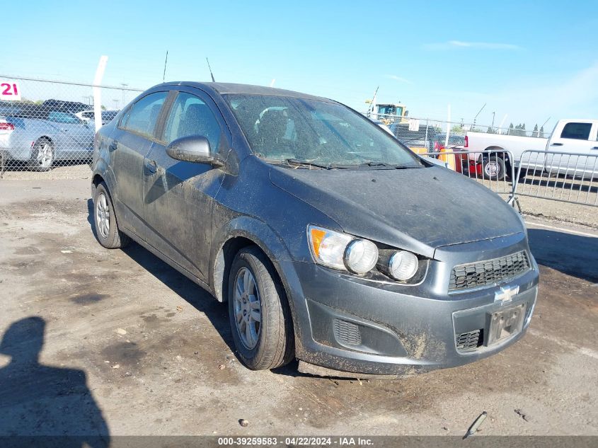 2012 Chevrolet Sonic 2Ls VIN: 1G1JA5SH1C4174151 Lot: 39243335