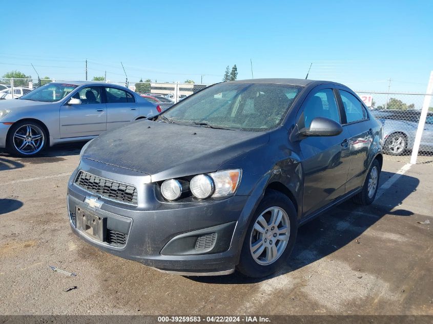 2012 Chevrolet Sonic 2Ls VIN: 1G1JA5SH1C4174151 Lot: 39243335