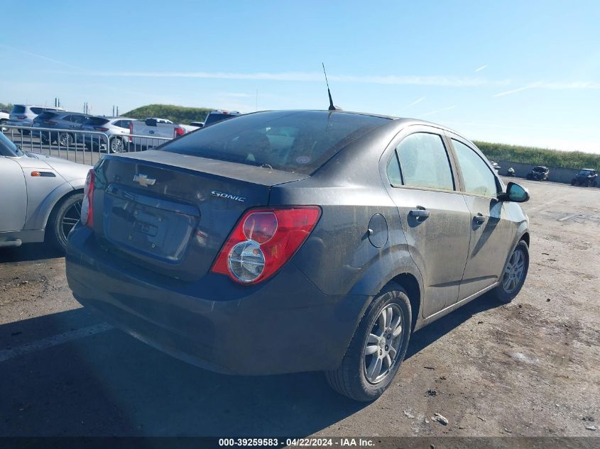 2012 Chevrolet Sonic 2Ls VIN: 1G1JA5SH1C4174151 Lot: 39243335