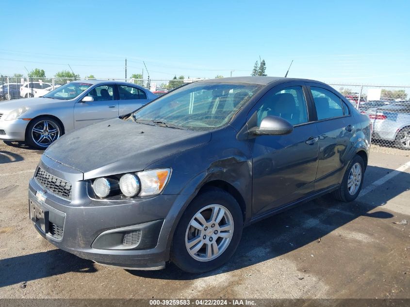 2012 Chevrolet Sonic 2Ls VIN: 1G1JA5SH1C4174151 Lot: 39243335