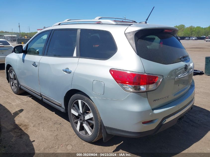 2015 Nissan Pathfinder Platinum VIN: 5N1AR2MN3FC605385 Lot: 49440774