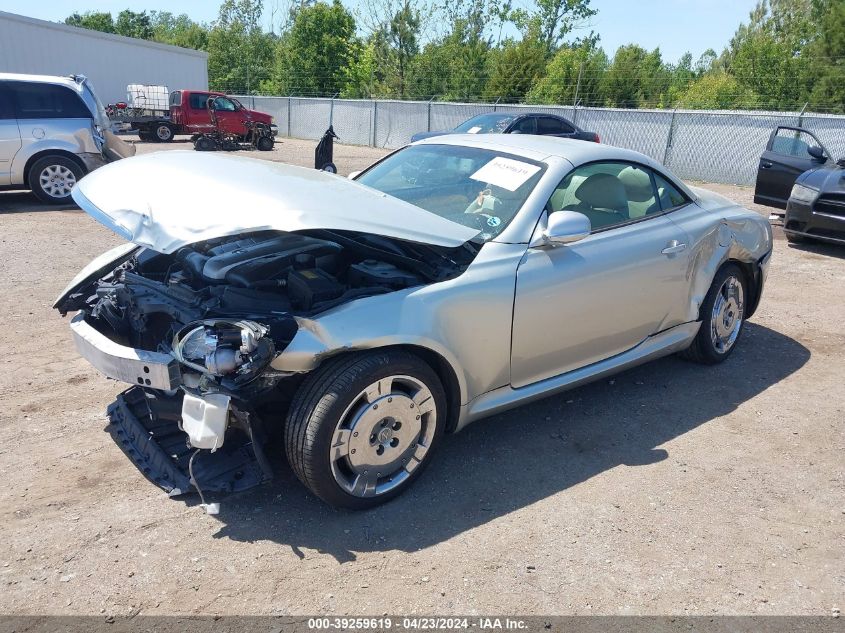 2002 Lexus Sc 430 VIN: JTHFN48Y820034704 Lot: 49446314