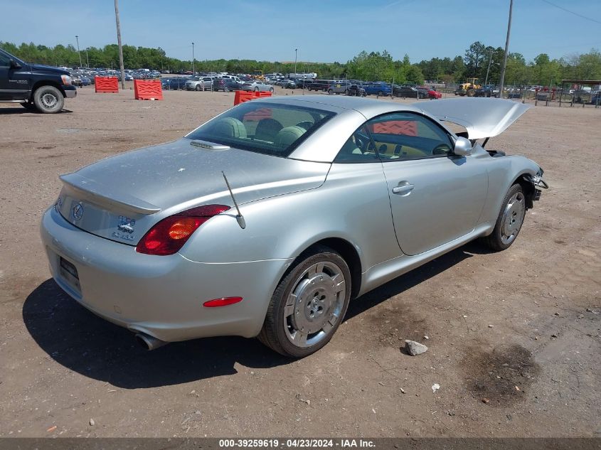2002 Lexus Sc 430 VIN: JTHFN48Y820034704 Lot: 49446314
