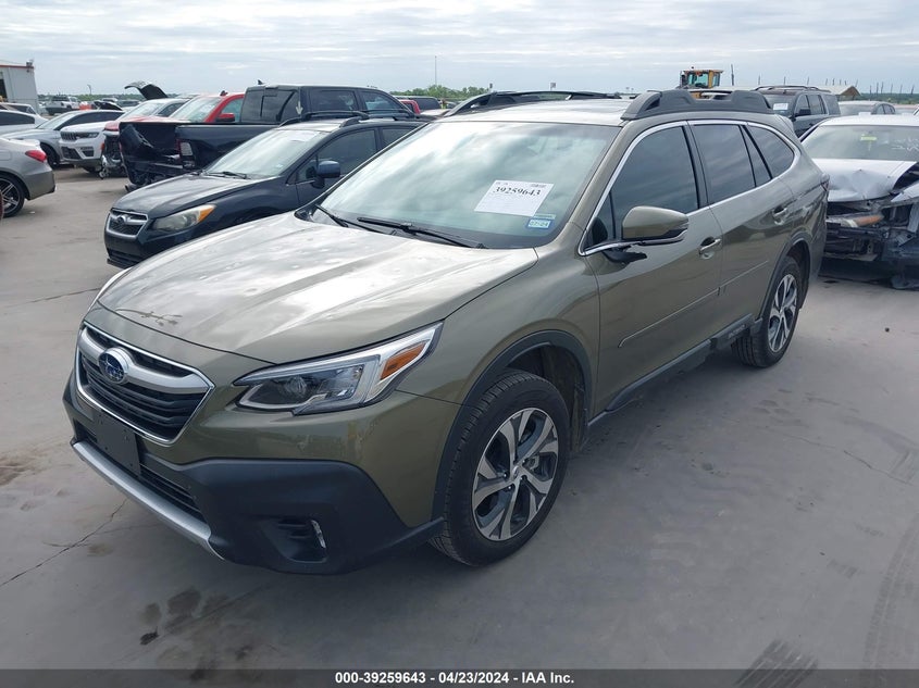 VIN 4S4BTANC8N3268935 2022 SUBARU OUTBACK LIMITED