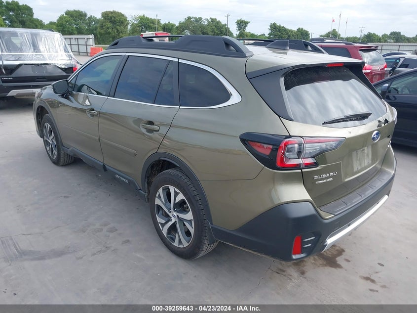 VIN 4S4BTANC8N3268935 2022 SUBARU OUTBACK LIMITED