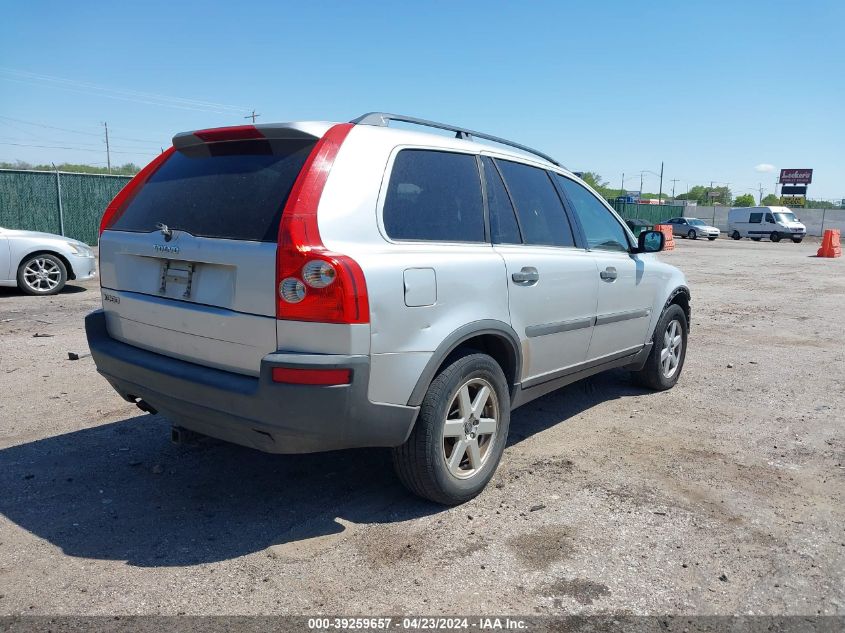 2006 Volvo Xc90 2.5T VIN: YV4CY592661304702 Lot: 39259657