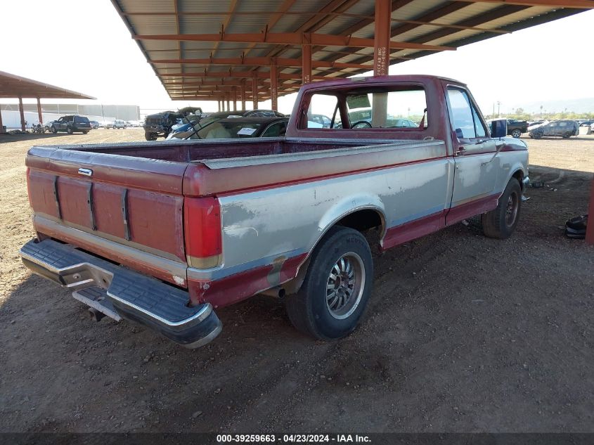 1988 Ford F150 VIN: 1FTDF15N3JPB16117 Lot: 39259663