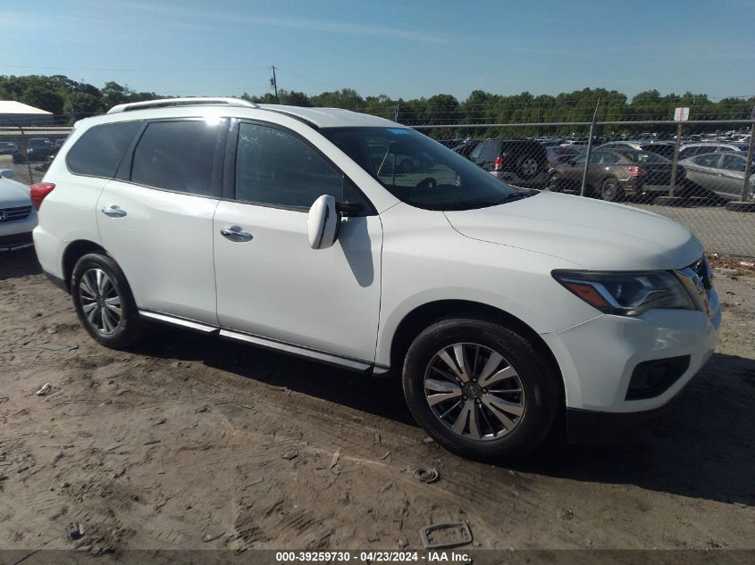 2017 Nissan Pathfinder Sv VIN: 5N1DR2MN4HC674442 Lot: 39259730