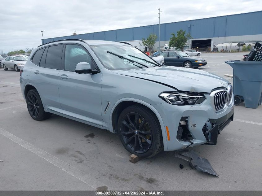 2022 BMW X3 SDRIVE30I - WBX47DP02NN145886