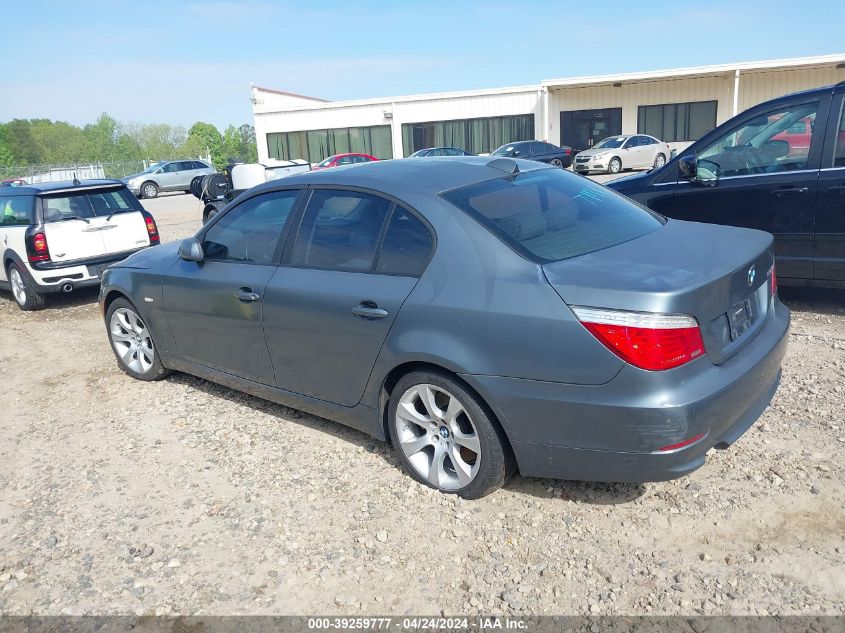 2008 BMW 535I VIN: WBANW13558CZ70516 Lot: 39259777