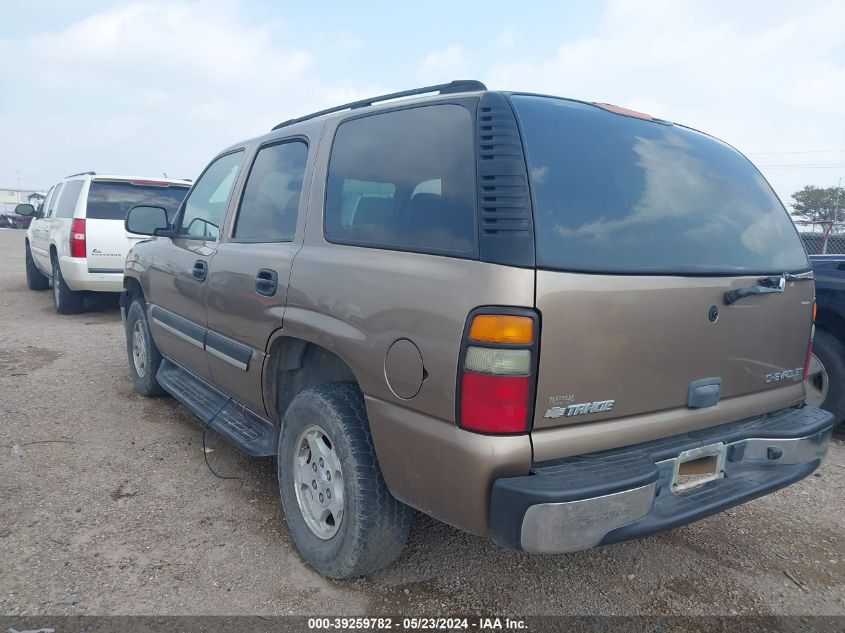 2004 Chevrolet Tahoe Ls VIN: 1GNEC13V64R300693 Lot: 39259782