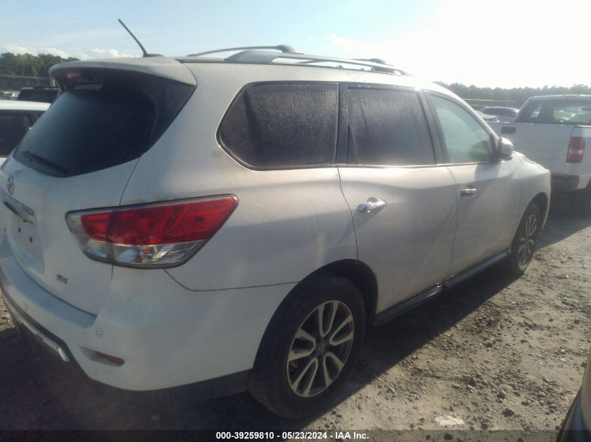 2013 Nissan Pathfinder Sv VIN: 5N1AR2MNXDC652703 Lot: 39259810