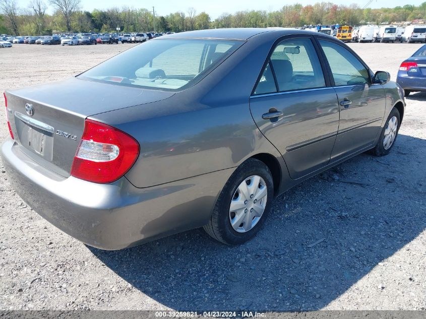 JTDBE30K220133178 | 2002 TOYOTA CAMRY