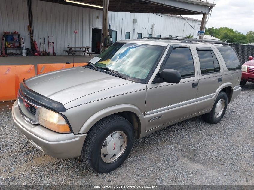 2000 GMC Jimmy Sle VIN: 1GKCS13W1Y2264295 Lot: 39243320