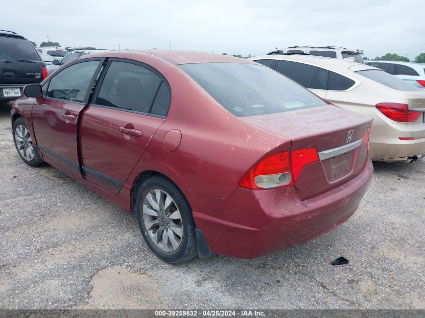 2009 Honda Civic Ex VIN: 19XFA16879E002424 Lot: 39243207