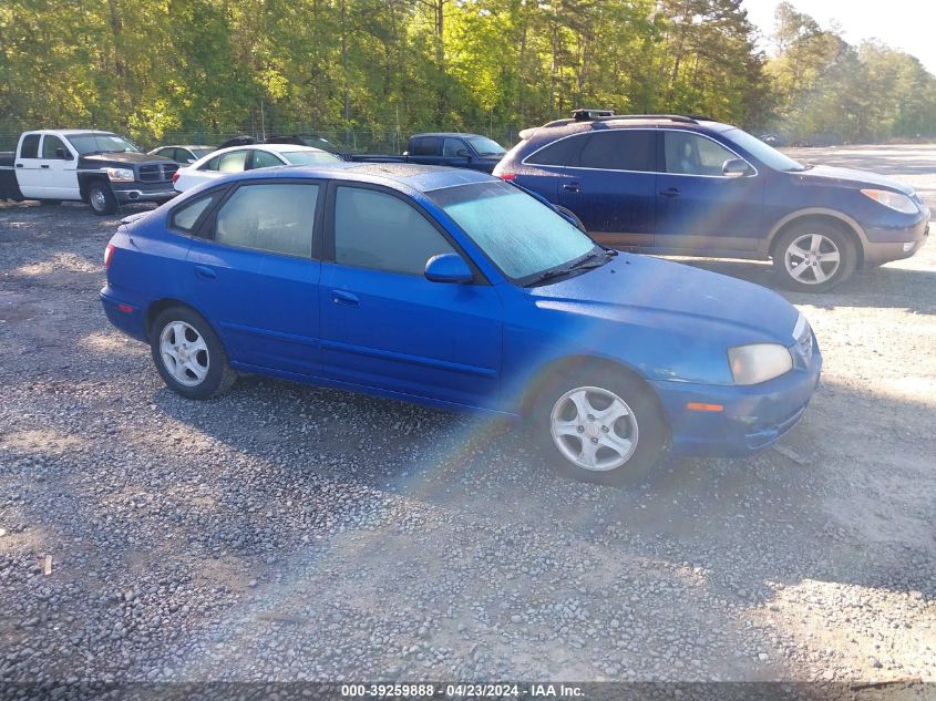 2005 Hyundai Elantra Gls/Gt VIN: KMHDN56D85U136429 Lot: 40912604