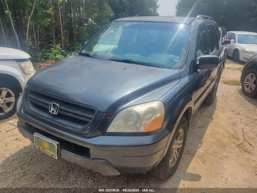 5FNYF18465B015206 | 2005 HONDA PILOT