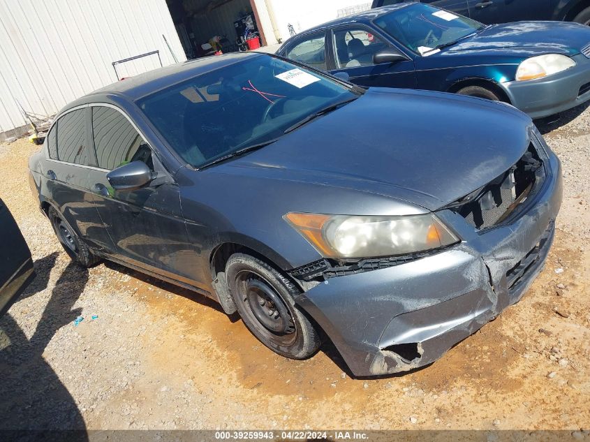 2008 Honda Accord 2.4 Lx VIN: JHMCP26398C069350 Lot: 40361521