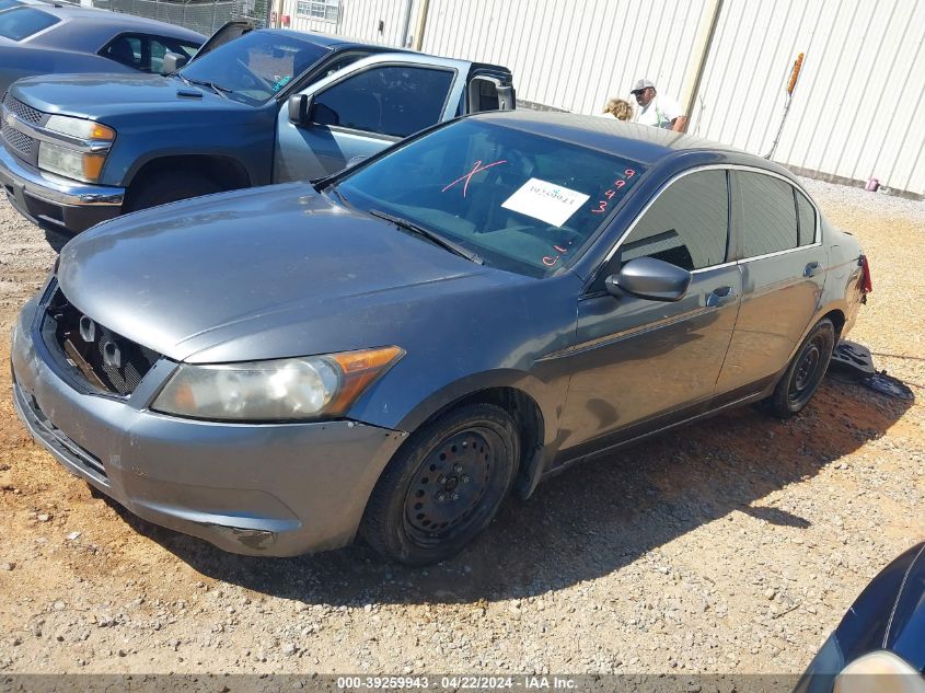 2008 Honda Accord 2.4 Lx VIN: JHMCP26398C069350 Lot: 40361521