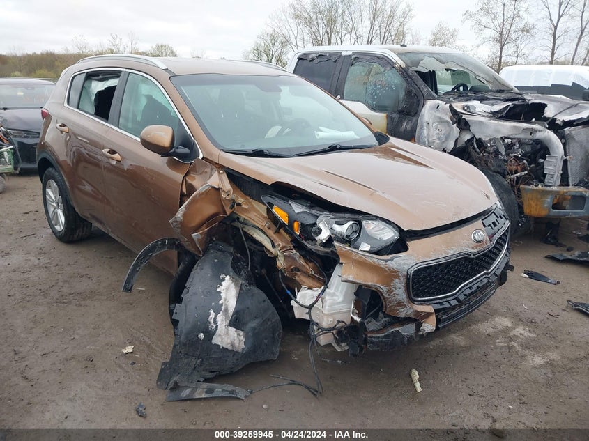 VIN KNDPMCAC8J7393638 2018 KIA SPORTAGE LX