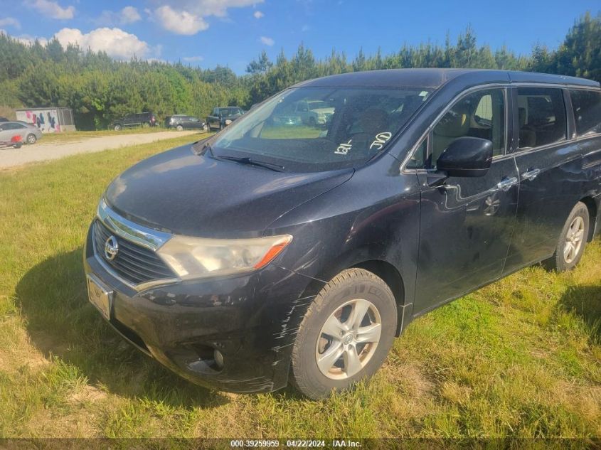 JN8AE2KP1D9071564 | 2013 NISSAN QUEST