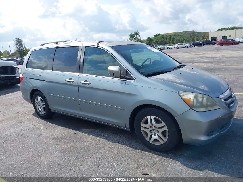 2007 Honda Odyssey Ex-L VIN: 5FNRL387X7B018177 Lot: 39219178