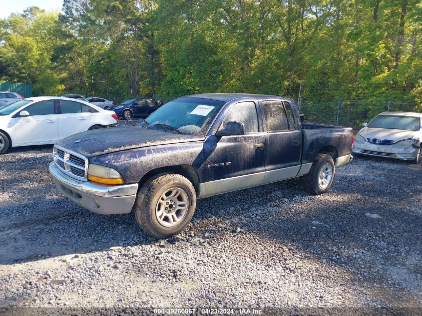 2001 Dodge Dakota Slt/Sport VIN: 1B7GL2AX41S126946 Lot: 39260067