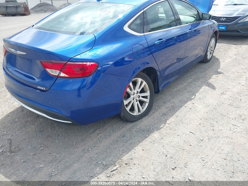 2015 CHRYSLER 200 LIMITED - 1C3CCCAB9FN691261