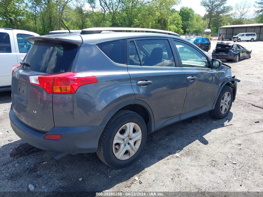 2014 TOYOTA RAV4 LE - JTMZFREVXED035269
