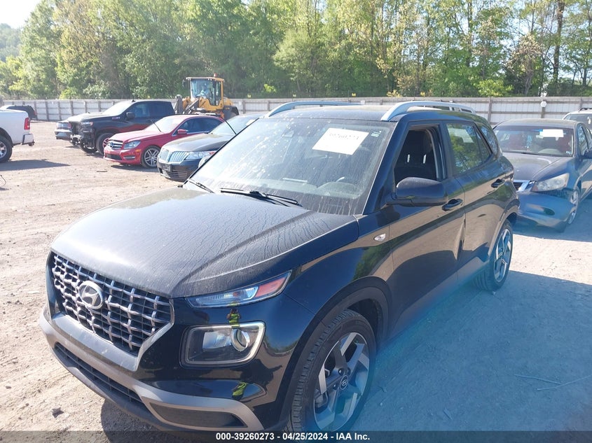 2022 Hyundai Venue Sel VIN: KMHRC8A30NU134640 Lot: 39260273