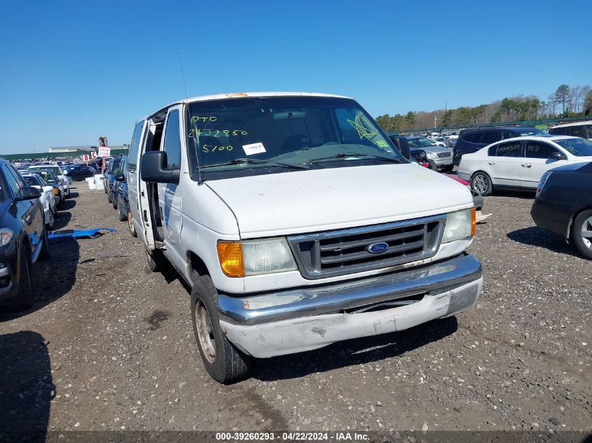 2003 Ford E-250 Commercial/Recreational VIN: 1FTNE24L43HB73680 Lot: 39237268