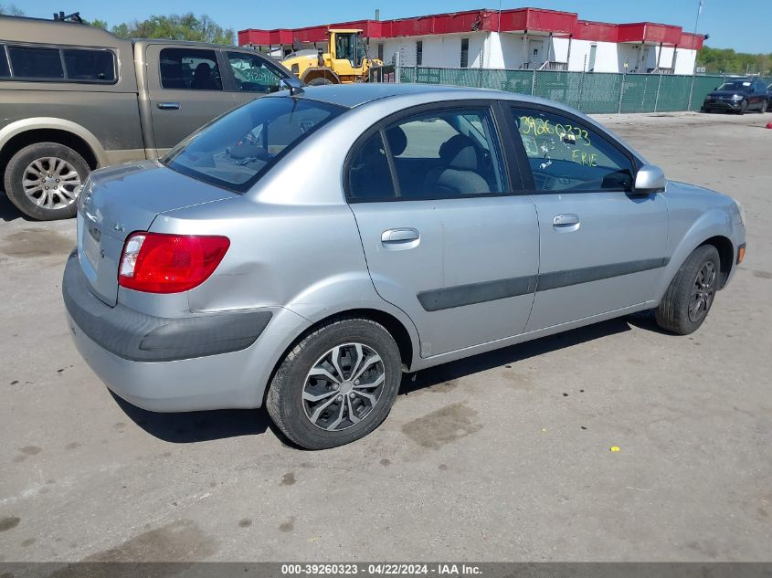 2006 Kia Rio Lx VIN: KNADE123366154611 Lot: 39260323