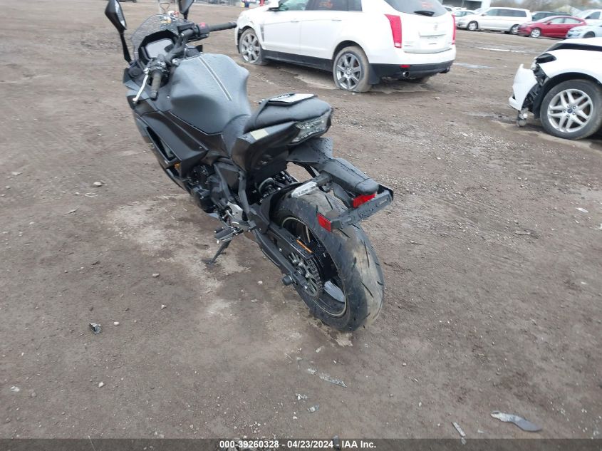 2024 Kawasaki Ex650 R VIN: ML5EXER14RDAC3063 Lot: 39240453