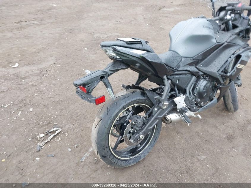 2024 Kawasaki Ex650 R VIN: ML5EXER14RDAC3063 Lot: 39240453