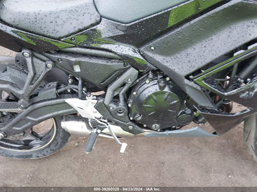 2024 Kawasaki Ex650 R VIN: ML5EXER14RDAC3063 Lot: 39240453