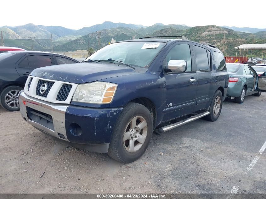 5N1AA08A76N734642 2006 Nissan Armada Se