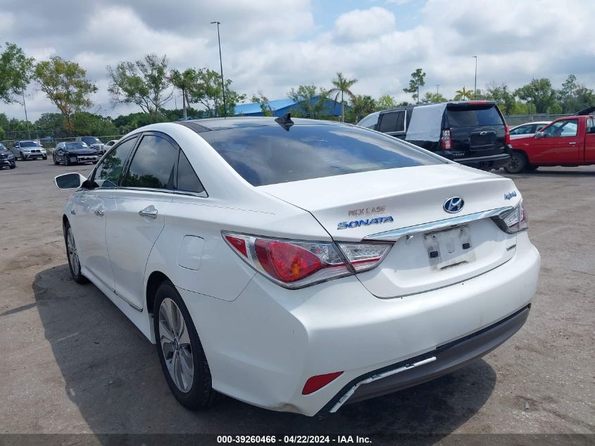 KMHEC4A45FA132952 | 2015 HYUNDAI SONATA HYBRID