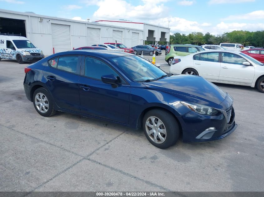 2015 MAZDA MAZDA3 I SPORT - 3MZBM1U75FM173509