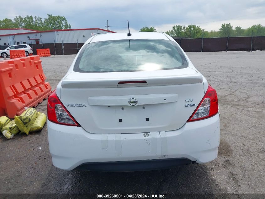 2019 Nissan Versa 1.6 Sv VIN: 3N1CN7AP9KL872267 Lot: 39260501