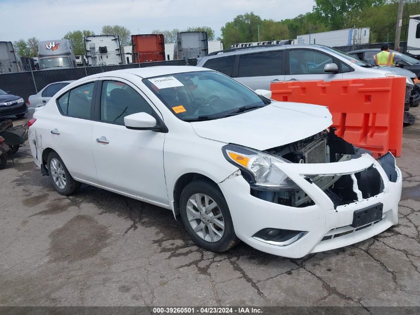 2019 Nissan Versa 1.6 Sv VIN: 3N1CN7AP9KL872267 Lot: 39260501