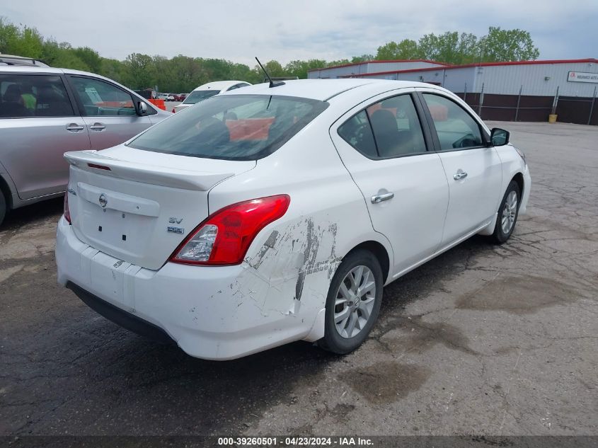 2019 Nissan Versa 1.6 Sv VIN: 3N1CN7AP9KL872267 Lot: 39260501