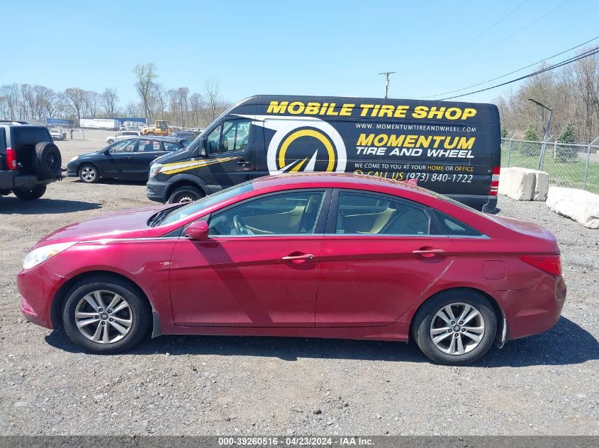 2012 Hyundai Sonata Gls VIN: 5NPEB4AC2CH501771 Lot: 39260516