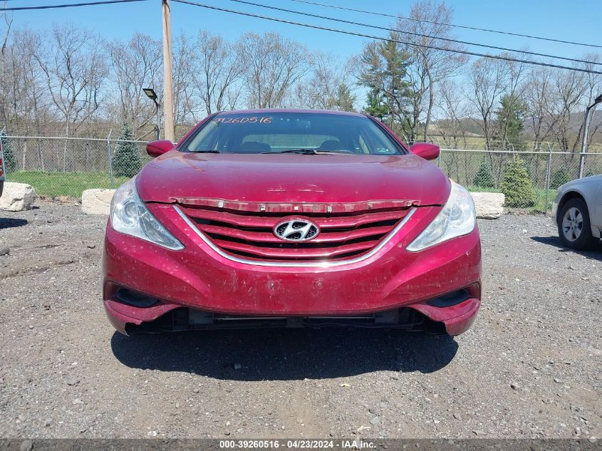 2012 Hyundai Sonata Gls VIN: 5NPEB4AC2CH501771 Lot: 39260516