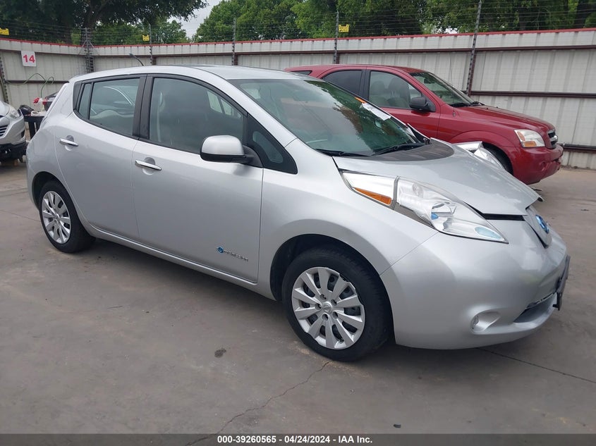 2014 Nissan Leaf S VIN: 1N4AZ0CP9EC337796 Lot: 39260565