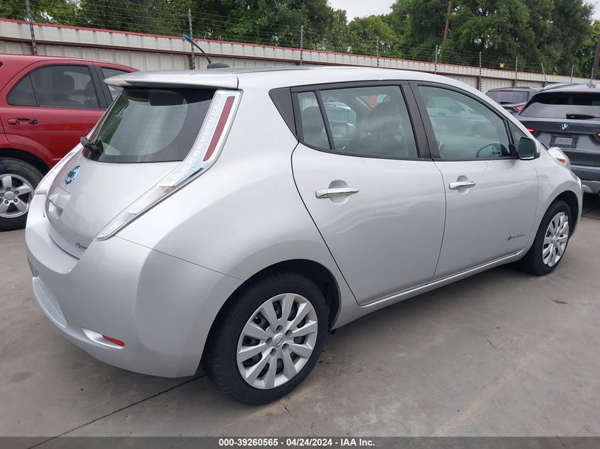 2014 Nissan Leaf S VIN: 1N4AZ0CP9EC337796 Lot: 39260565