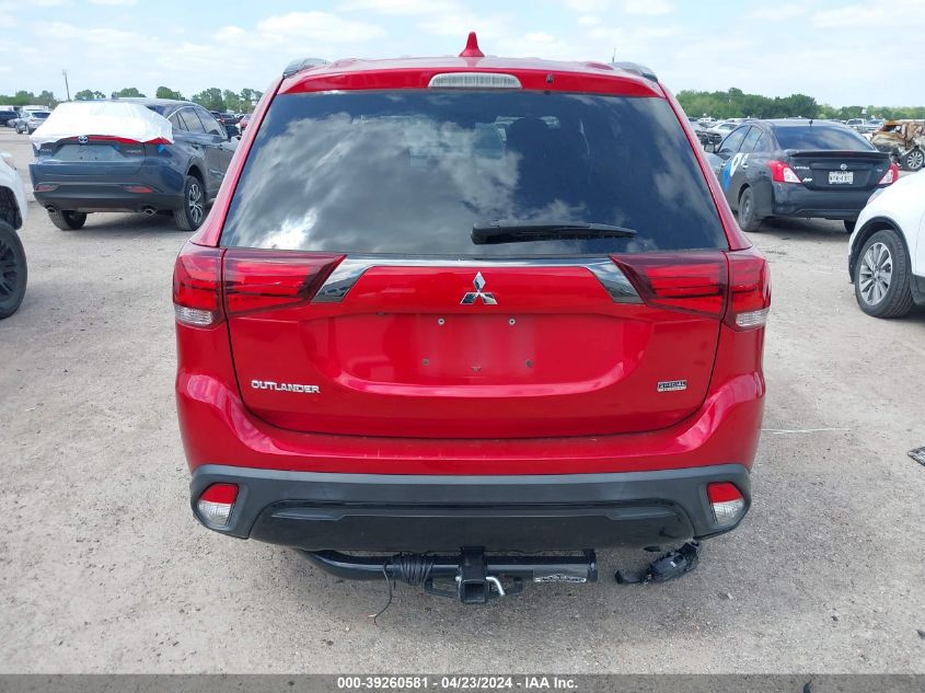 2020 Mitsubishi Outlander Sp 2.4 VIN: JA4AD3A36LZ007130 Lot: 39260581