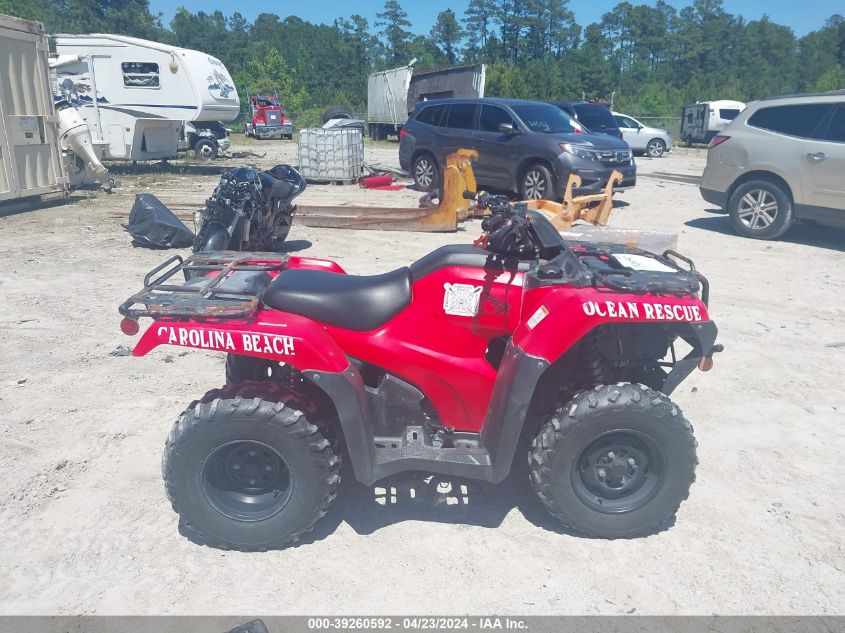 2021 Honda Trx420Tm VIN: 1HFTE390XM470513 Lot: 39260592