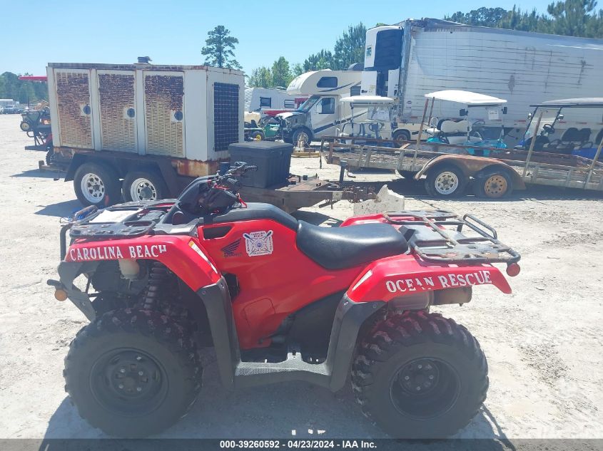 2021 Honda Trx420Tm VIN: 1HFTE390XM470513 Lot: 39260592