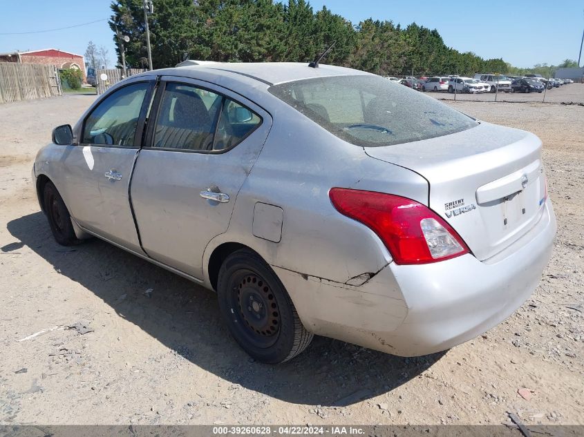 3N1CN7AP4CL845401 | 2012 NISSAN VERSA